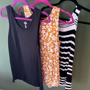 Lot of 3 Tank Tops  - small
